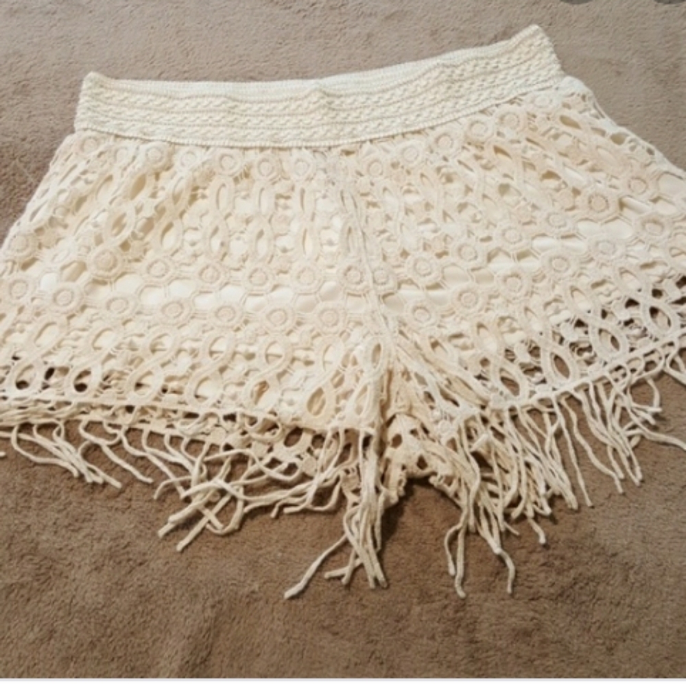 Riley+james crochet shorts  *002*